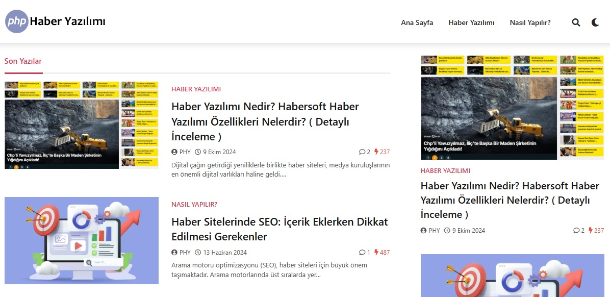 PHP Haber Yazılımları Avantajları ve Diğer Yazılım Dilleri ile Karşılaştırma